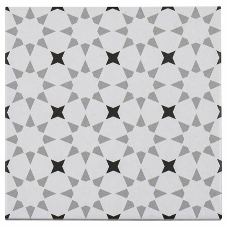 ANDOVA TILES Bliss 8 in. x 8 in. Porcelain Patterned Wall and Floor Tile SAM-ANDBLI289